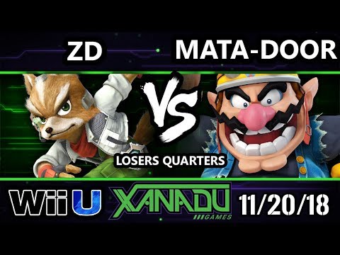 S@X 277 Smash 4 - Demise | ZD (Fox) Vs.  Mata-Door (Wario) Wii U Losers Quarters
