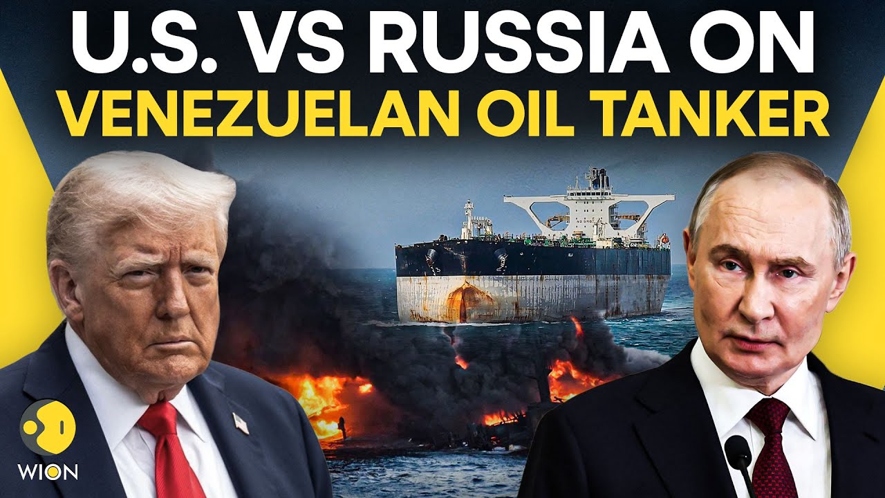 Russia Vs US Showdown LIVE: US Forces Seize Russia-Flagged Oil Tanker In Atlantic | WION Live