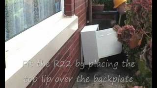 Gas meter box repair - Clip on R22 Repair Door and Frame