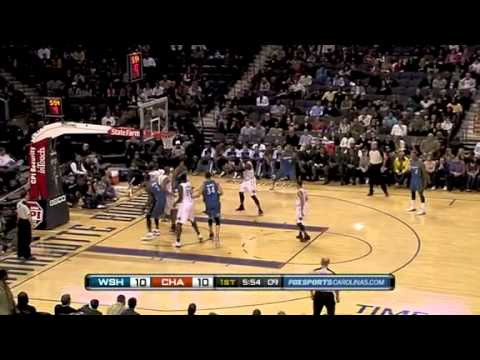 Gerald Henderson nasty power spike block to the floor a Nick Young shot vs Washington Wizards