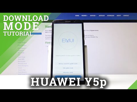 How to Enter Update Mode in HUAWEI Y5p – Download Mode