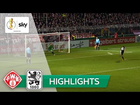 Würzburger Kickers - TSV 1860 München 3:4 i.E. | Highlights DFB-Pokal 2016/17 - 2. Runde