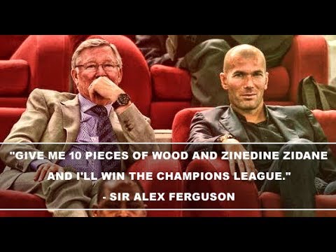 BEST FOOTBALL MANAGERS OF ALL TIME ON ZIDANE THE PLAYER