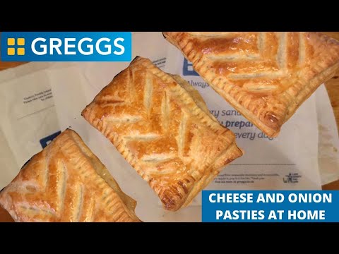 Homemade Greggs Cheese and Onion Pasty Recipe- By Iqrah's Kitchen