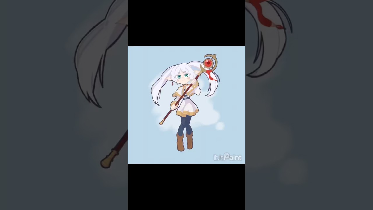 フリーレン模写(？)してみた！#イラスト　#イラストメイキング #フリーレン #アニメ #絵