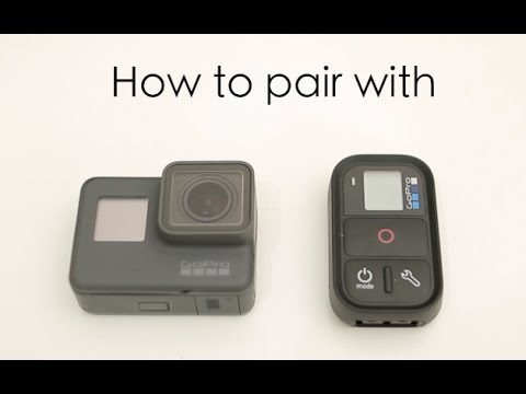 GoPro Hero5 / Hero6 Black: How to Connect / Pair with Smart Remote - GoPro Tip #563 | MicBergsma