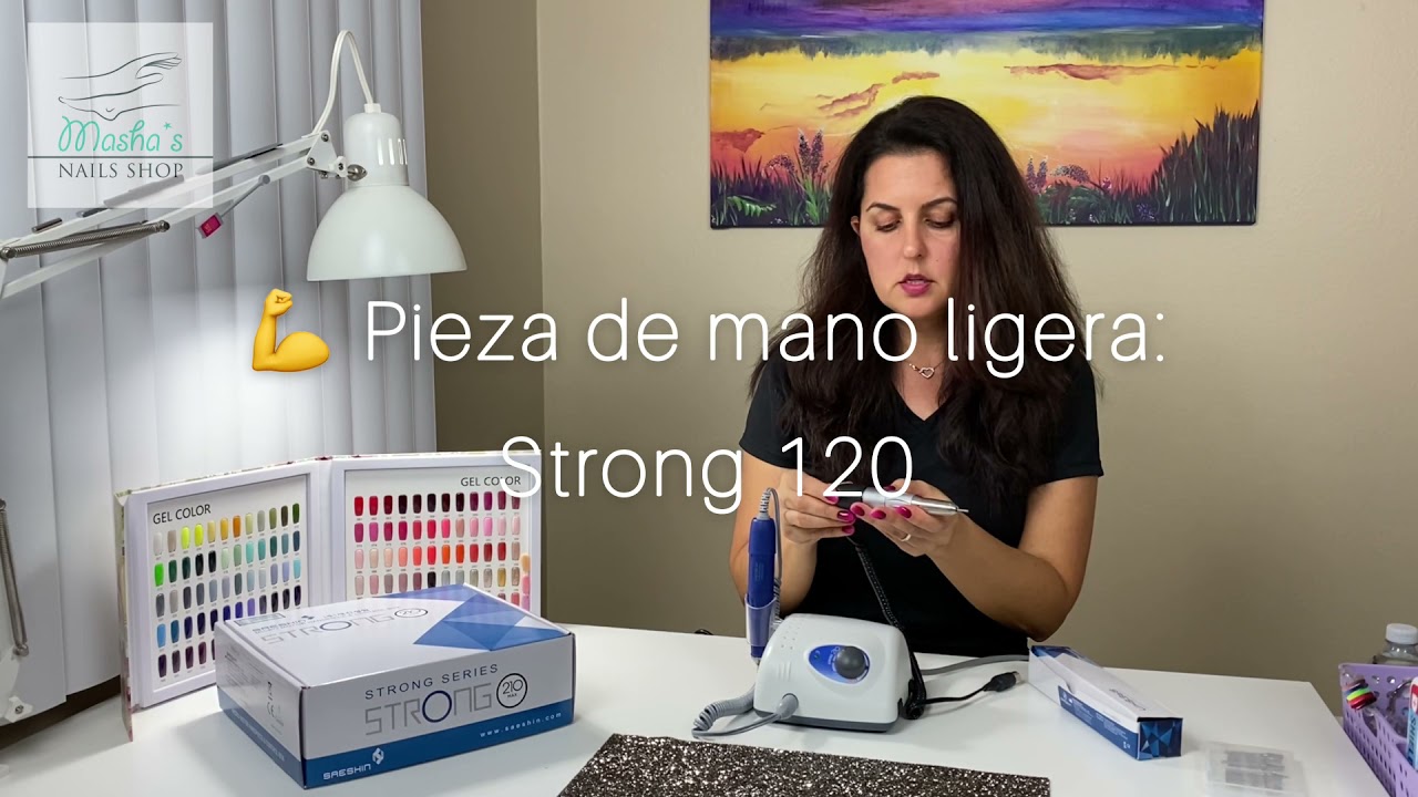 🇲🇽  Revisión de la pieza de mano micromotor Strong 120.