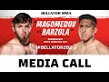 Media Call | Magomed Magomedov vs Enrique Barzola | Bellator 282