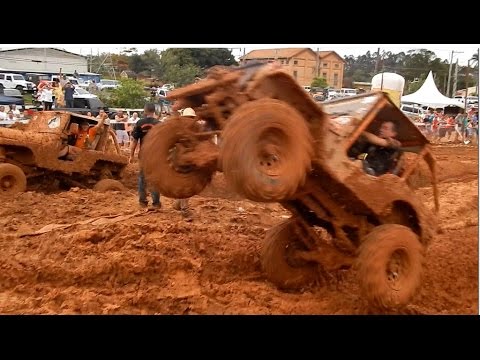 Jeep voando alto - Arrancadão na Lama de Louveira