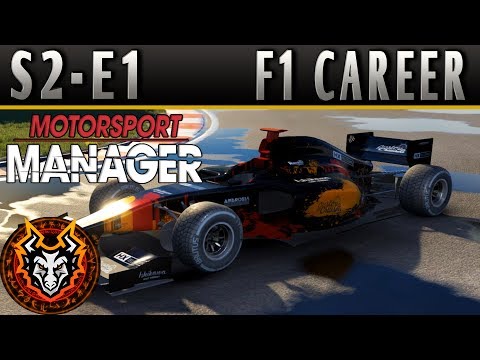 Motorsport Manager F1 Career S2E1 - NEW SEASON, BATTLE TO THE FINISH!