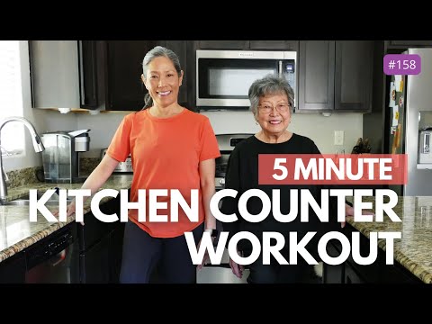 Senior Fitness: 5-Minute Workout You Can Do in the Kitchen
