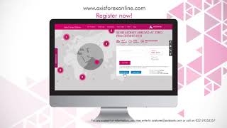 Axis Forex Card, Foreign currency Cash, Process of Registration – Axis Forex Online