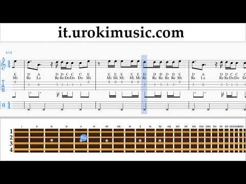 Lezioni di Mandolino DJ Khaled, Justin Bieber - No Brainer Tutorial Spartito um-ih276