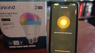 Using the Linkind Matter Smart 100W Light Bulbs