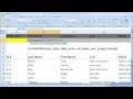 Excel Lookup/Search Tip 3 - Vlookup Explanation 2 - Vlookup to Search an Employee Database