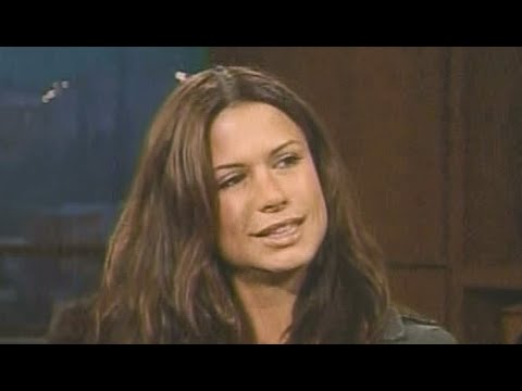 Rhona Mitra "Crush on Rob Lowe" LLS - Ana Gasteyer host - September 30, 2004 (before C. Ferguson)