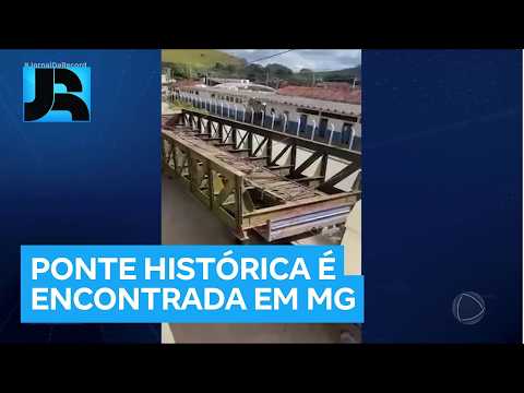 Ponte histórica furtada em cidade histórica de MG é encontrada em estância turística