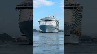 WOW! Symphony of the Seas departure from Port of San Juan #Shorts