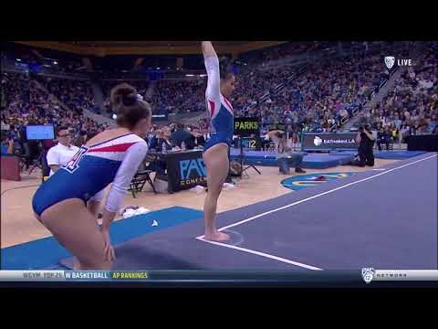 Adra Parks (Arizona) 2019 Floor vs UCLA 9.8
