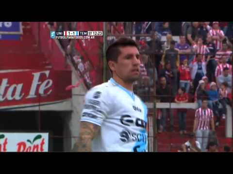 Crivelli, impresionante. Unión 1 - Temperley 1. Fecha 25. Primera División 2015. FPT.