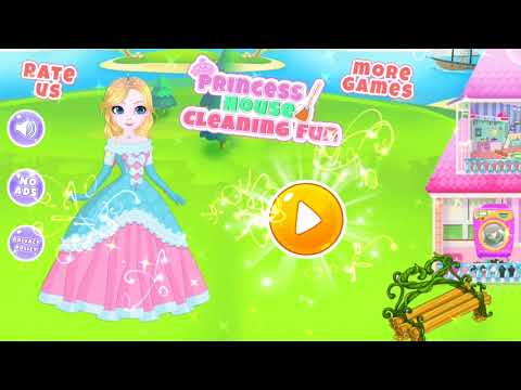 Princess House cleaning Games Video