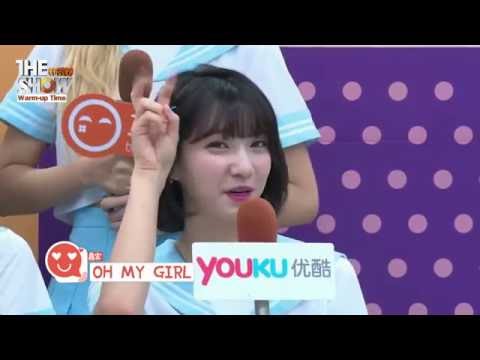 160809 THE SHOW warm up time 오마이걸