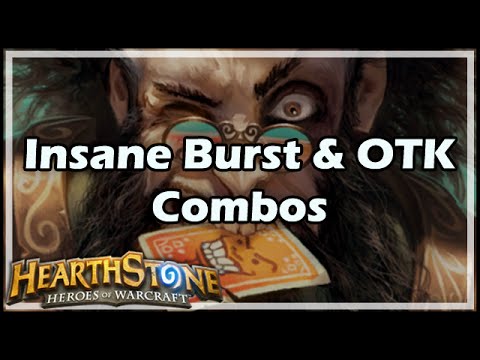 [Hearthstone] Insane Burst & OTK Combos