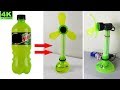 How To Make Electric Table Fan At Home Using Plastic Bottle Very Easy Life Hacks