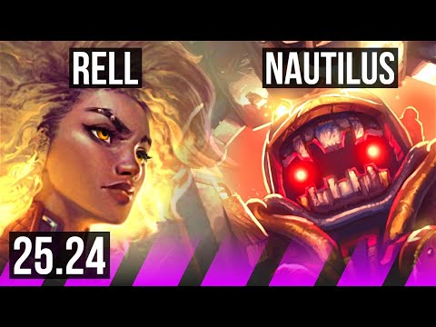 RELL & Miss Fortune vs NAUTILUS & Karthus (SUP) | KR Challenger | 25.24