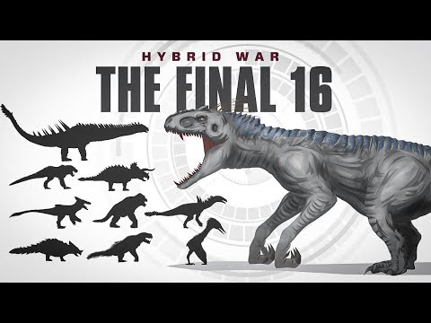 Can these 16 hybrids Defeat the Indom 2.0 ? - Great Hybrid WAR