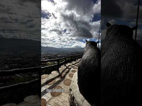 San Cristóbal desde el mirador del parque nacional Chorro El Indio.Táchira. Venezuela.