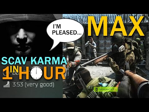 NEW Fastest Way to Get Scav Karma and Get Max Scav Karma in One Hour (Escape From Tarkov)