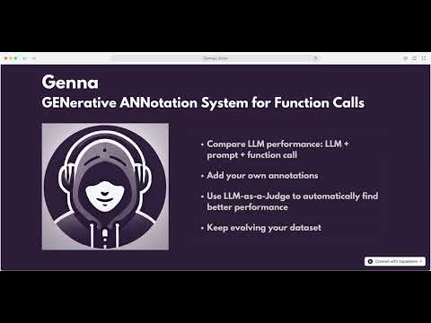 Genna Demo Tutorial