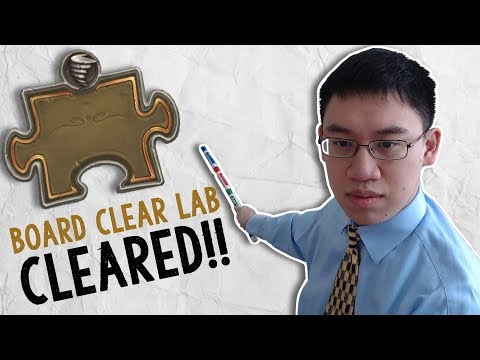 BOARD CLEAR LAB CLEARED!! Trump's Puzzle Quest #5 | The Boomsday Project | Hearthstone