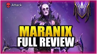 WAS I WRONG! MARANIX Champion Spotlight!! Account Giveaway Raid Shadow Legends [Test Server]