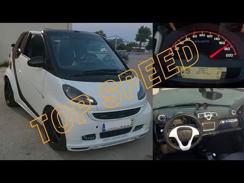 Smart Fortwo Brabus || Speed Acceleration - Top Speed