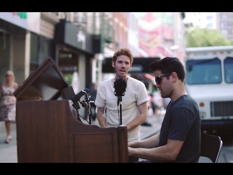 Summertime cover on a Piano in NYC by Kenneth Edwards and Dotan Negrin