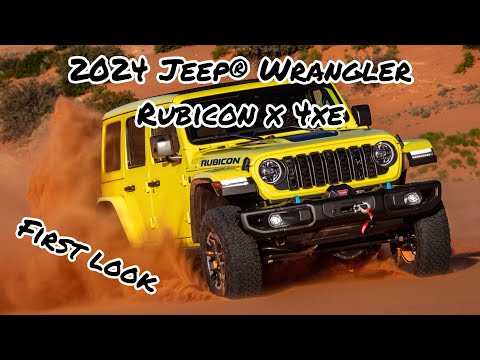 FIRST LOOK: 2024 Jeep® Wrangler Unlimited Rubicon X 4xe
