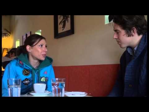 Coffee with Mina Markovic - IFSC Climbing World Cup Kranj 2012