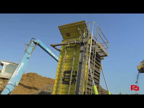 Basculeur hydraulique de conteneur 20 pieds pour le chargement de matériaux en vrac - 5 cycles /h - TILTER_1