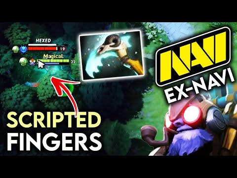 Ex Navi Mid Player With The Scripted Lvl Reflex - MagicaL Fap Tinker Dota 2