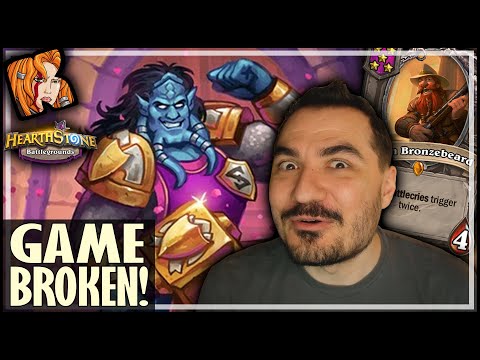 MY MINIONS LITERALLY BROKE THE GAME! - Hearthstone Battlegrounds
