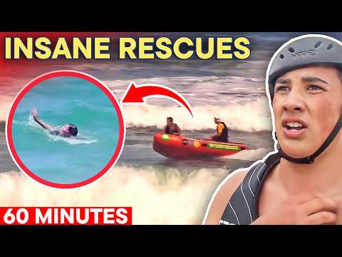 1 Hour Of Jaw-Dropping Rescues - Piha Rescue Full Episode Marathon