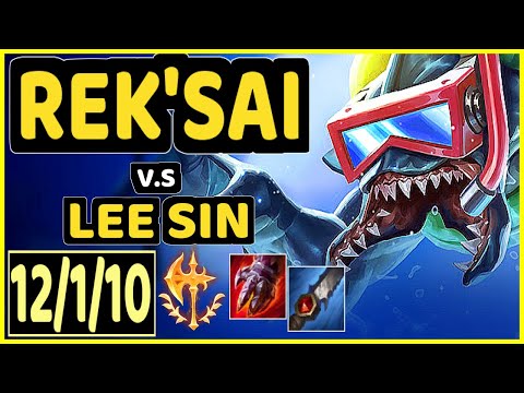 MOOJIN (REK'SAI) vs LEE SIN - 12/1/10 KDA JUNGLE CHALLENGER GAMEPLAY - KR