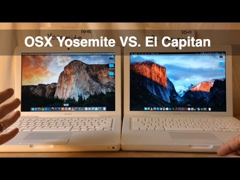 OSX Yosemite VS. El Capitan - Macbook MacOS Speed Test - 10.10 vs 10.11