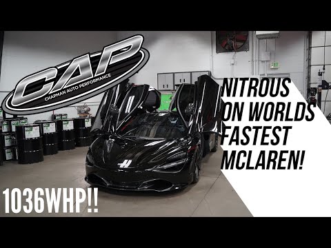 Installing Nitrous On The WORLD FASTEST MCLAREN!// CHAPMAN AUTO PERFORMANCE// DENVER, CO//