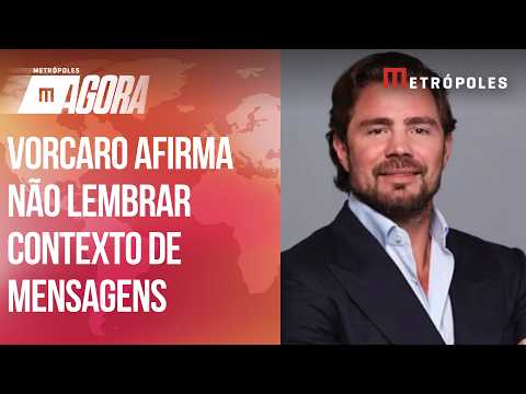 Master: Vorcaro diz não lembrar destinatário de mensagem atribuída pela PF ao ministro Moraes