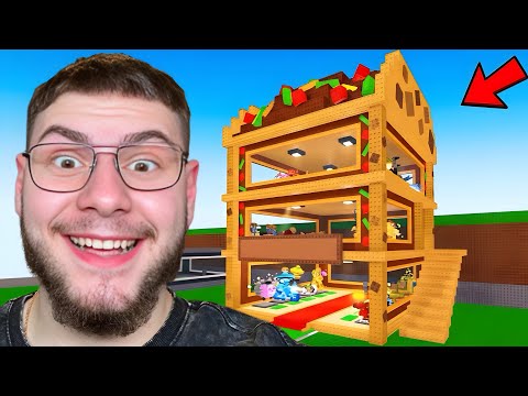 ОТКЛЮЧИХ НОВАТА ТАКО БАЗА в STEAL A BRAINROT + UNBOXING на 200 LUCKY BLOCK-а