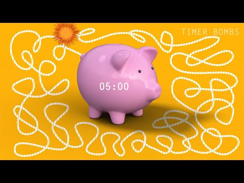 5 Minute Timer Bomb [ Piggy Bank 🐷 ]