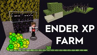 Minecraft Enderman XP Farm - Easy Tutorial and Very Effective - 1.20+